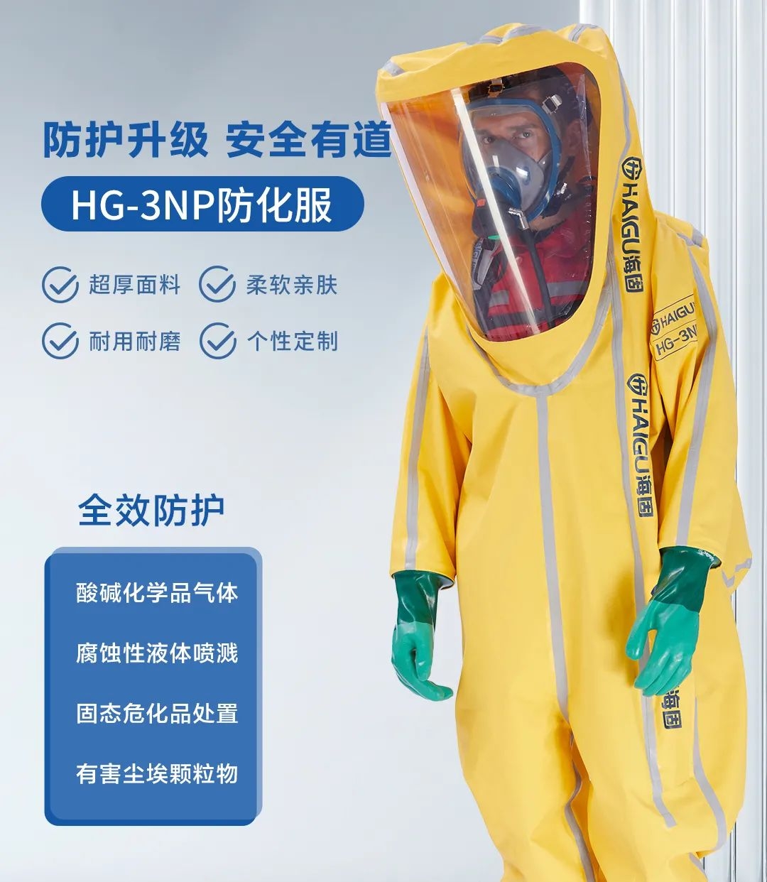 海固小課堂 | 關于防化服你了解多少？
